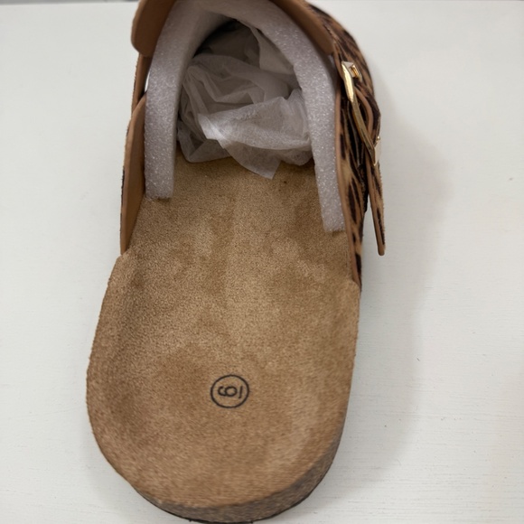 Women's Suede Clogs  Mules Cork Footbed Sandals Potato Shoes with Arch Support - Picture 10 of 11